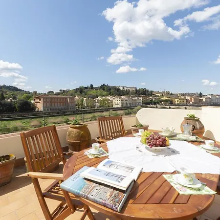 Lungarno Attic With Private Terrace And Lift *